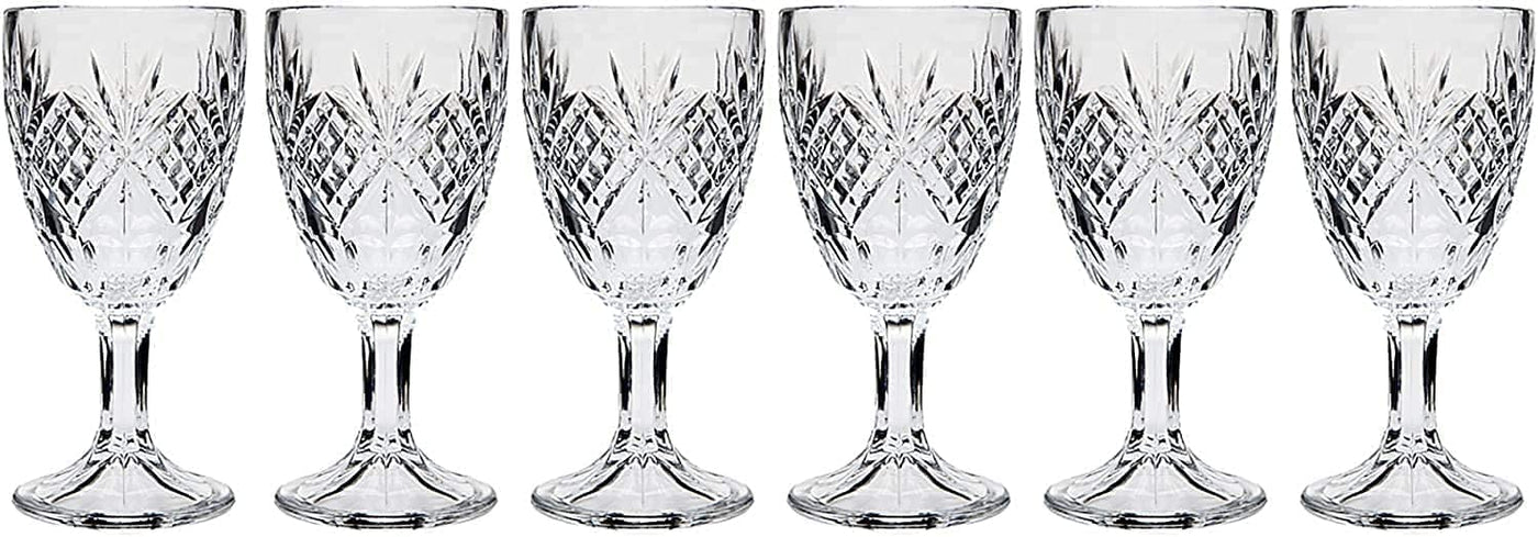 James Scott Crystal Whiskey Decanter and 6 Cordial Shot Glasses